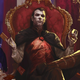 Partial cover of the 2016 Curse of Strahd adventure module by Ben Oliver. And yes, that is Strahd.